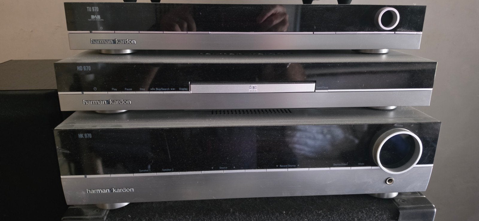 chaine hifi, Ophalen