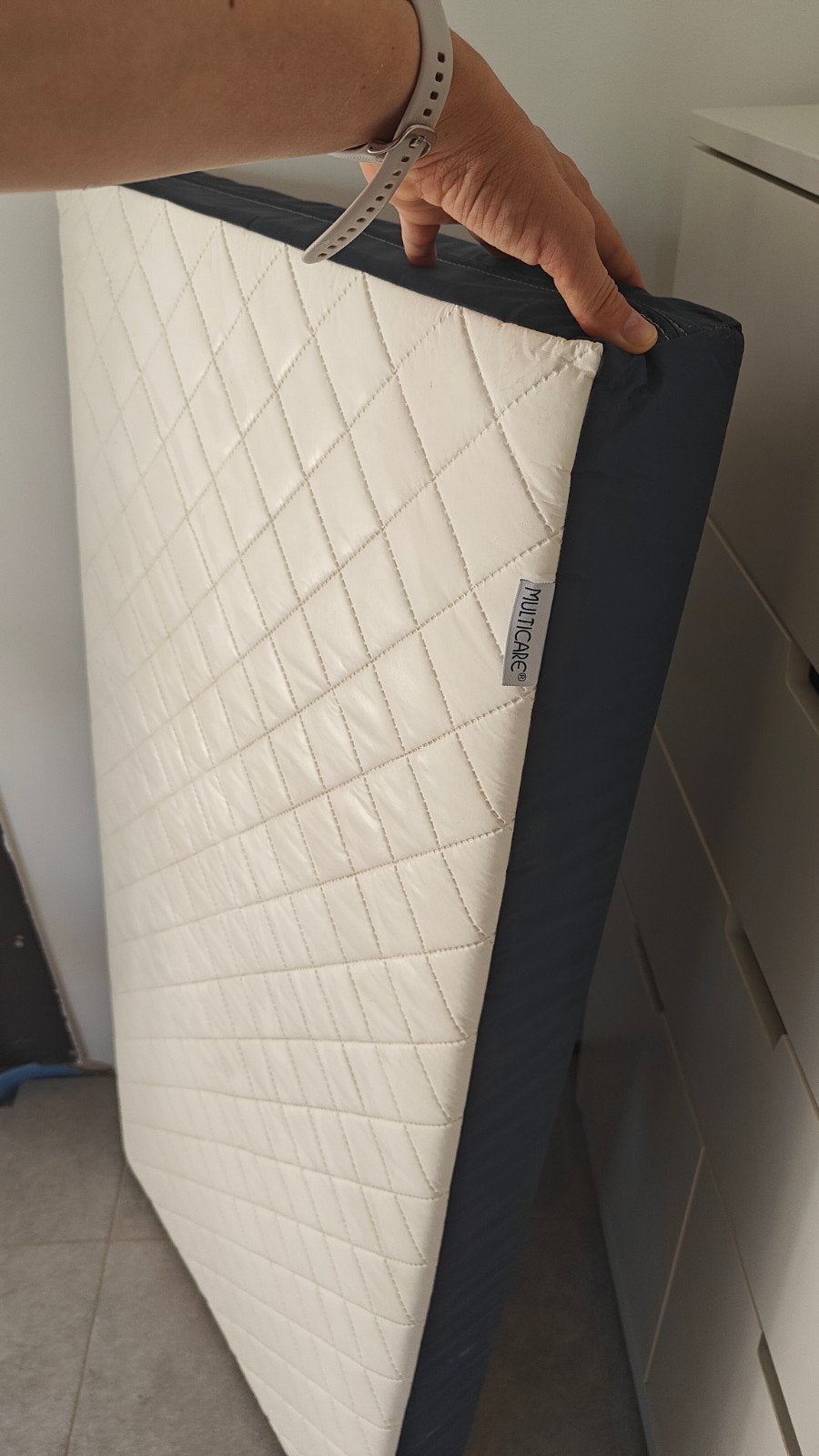 matras ledikant babybedje 120x60, Kinderen en Baby's, Babywiegjes en Ledikanten, Ophalen, Gebruikt, Ledikant