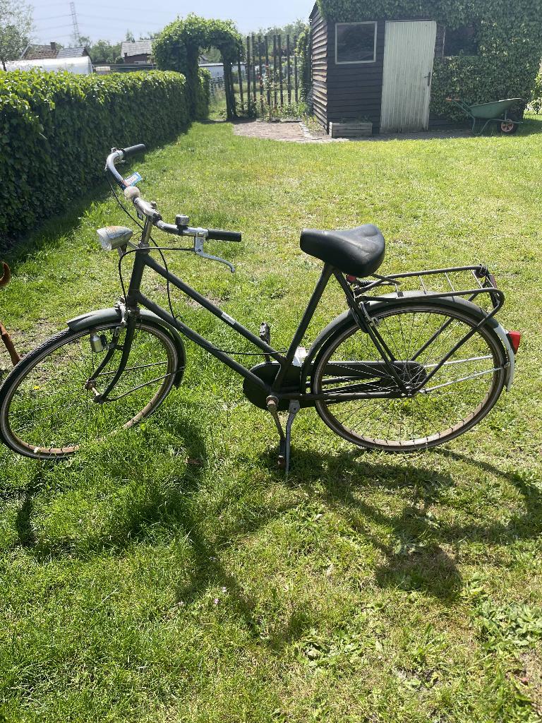 Fiets, Fietsen en Brommers, Fietsen | Dames | Damesfietsen, Ophalen, Gebruikt, Schijfrem, Overige merken
