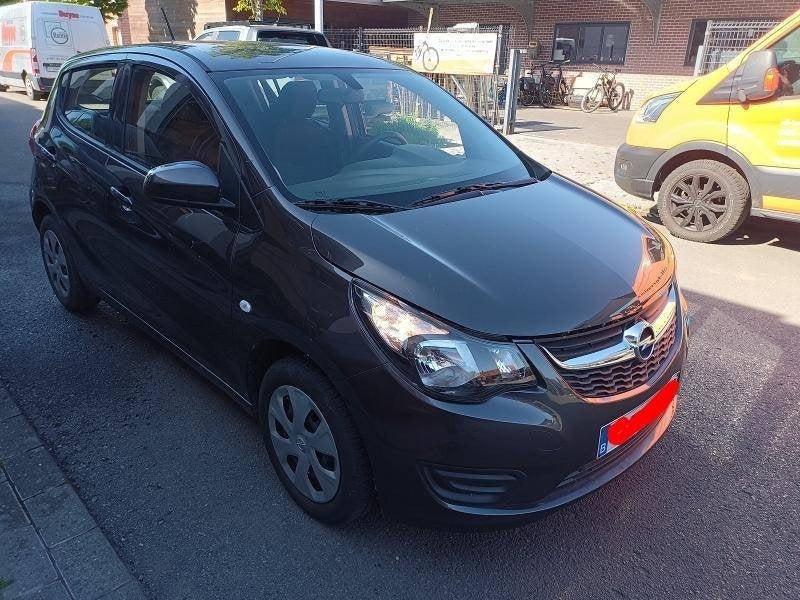 Opel Karl 1.0 Benzine 2016❤Automaat16.988 km🔥 Ongeval wagen, Auto's, Automaat, Stof, Euro 6, 5 zetels