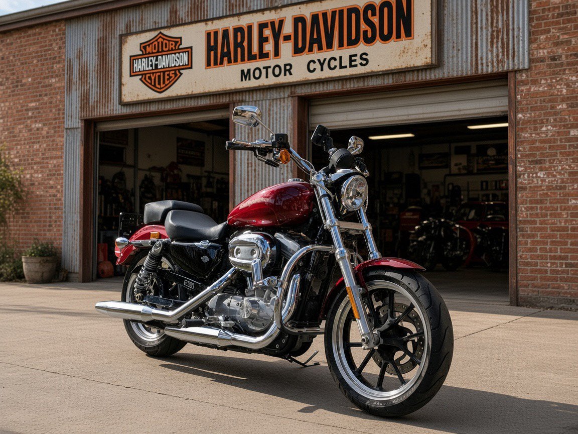 Harley Davidson sportster883 amper15000km ABS ,GPS, Motoren, 2 cilinders, Nieuw, Motorrijbewijs A, Bedrijf