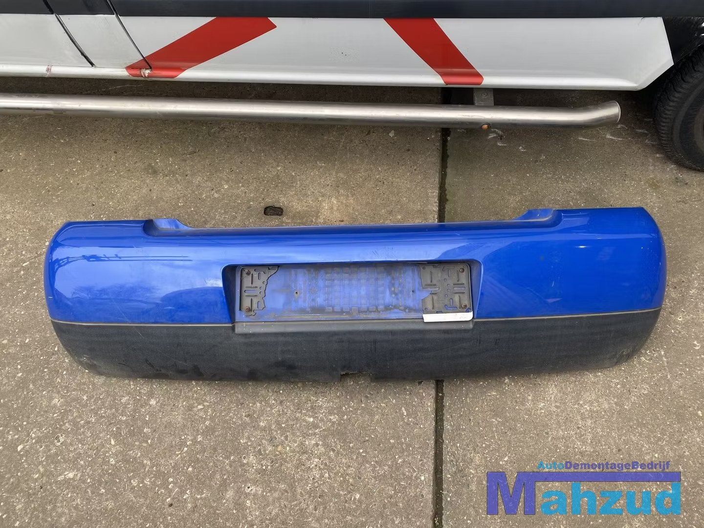 VW LUPO Blauw LW5Z Achterbumper 1998-2005, Arrière, Pare-chocs, Volkswagen, Volkswagen AG
