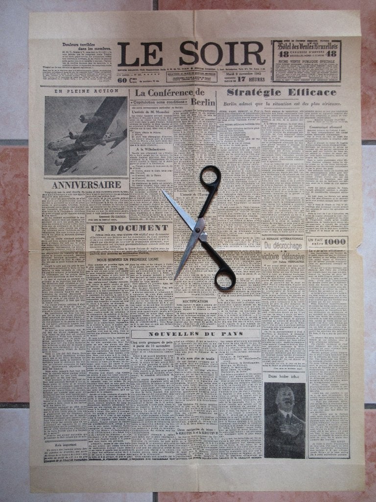 WW 2 - Faux Soir (9.11.1943), Enlèvement ou Envoi, Autres, Autres types