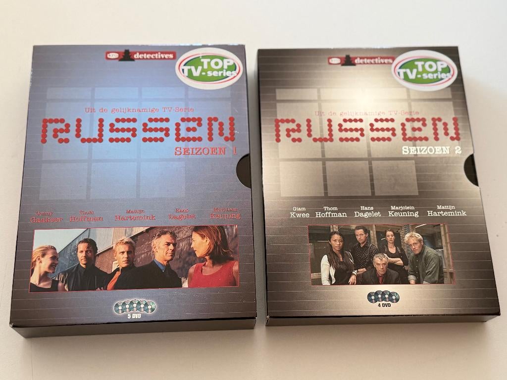 KRO Detective Serie - Russen (Seizoen 1 en 2) op DVD, Enlèvement ou Envoi, Coffret, Utilisé, À partir de 12 ans