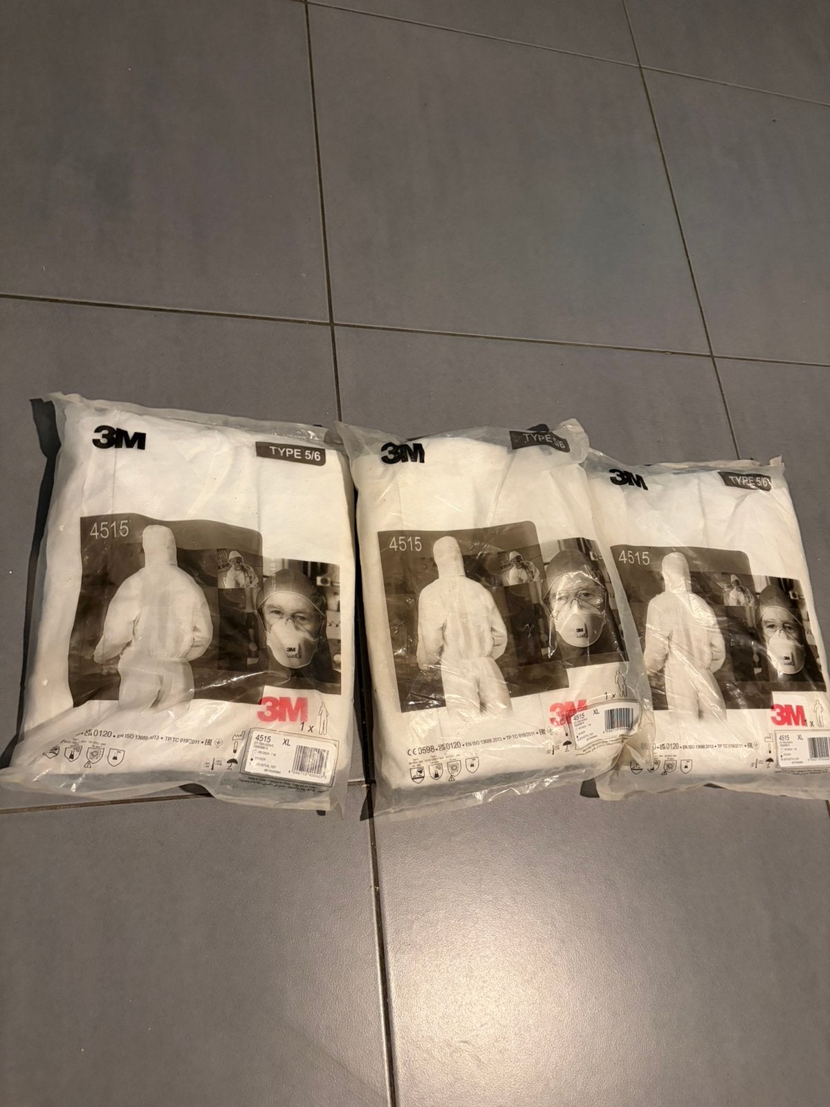 3M 4515 beschermoverall XL wit – Splinternieuw, Tuin en Terras, Ophalen of Verzenden, Nieuw