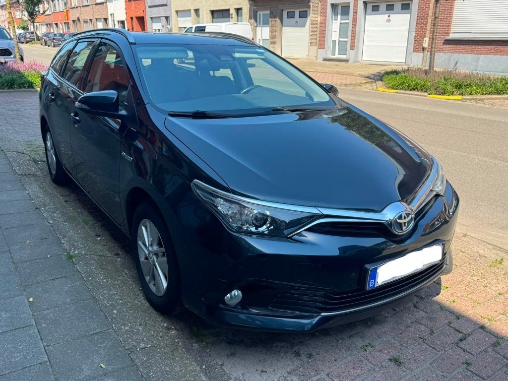 TOYOTA AURIS Touring Sports 1.8 CVT HSD TC Business Plus LHD, Auto's, Automaat, Stof, Blauw, 5 deurs