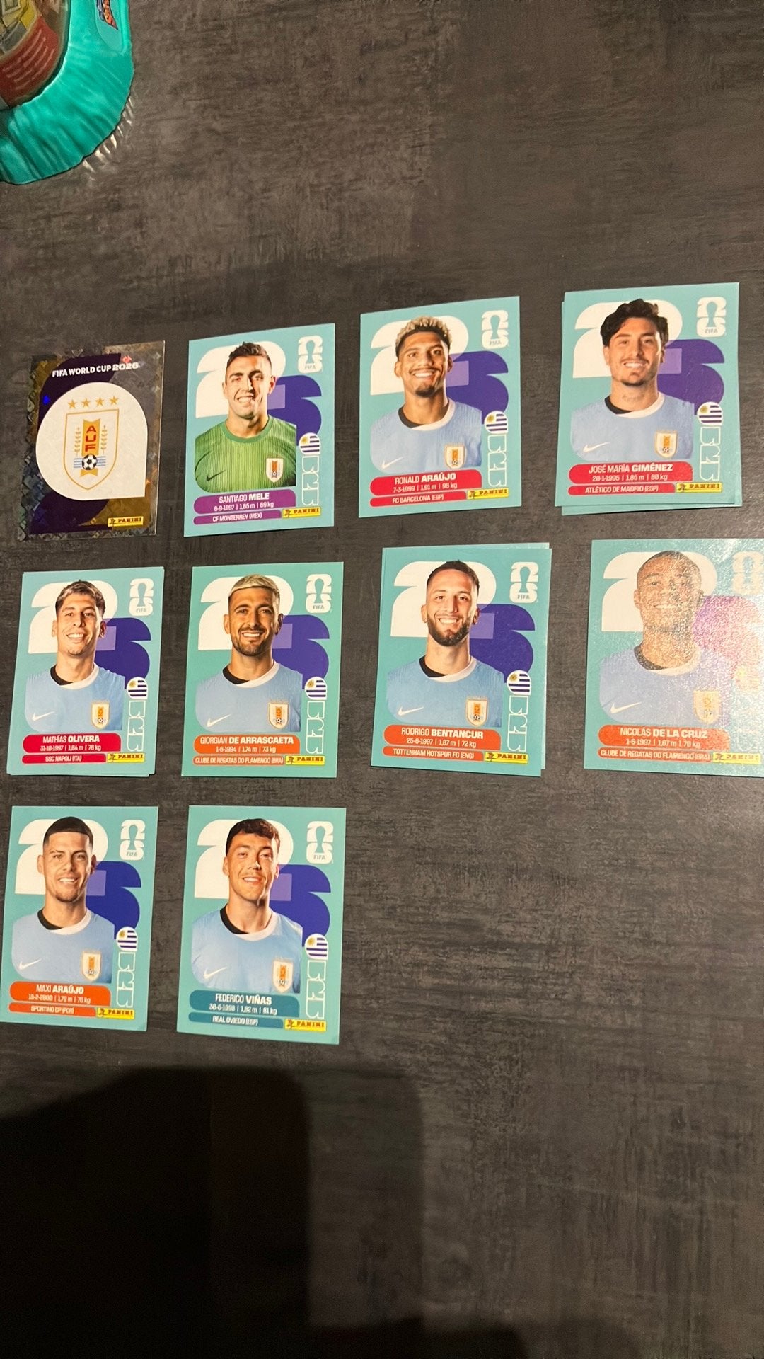 Panini stickers World Cup 2026 Uruguay, Ophalen of Verzenden, Nieuw