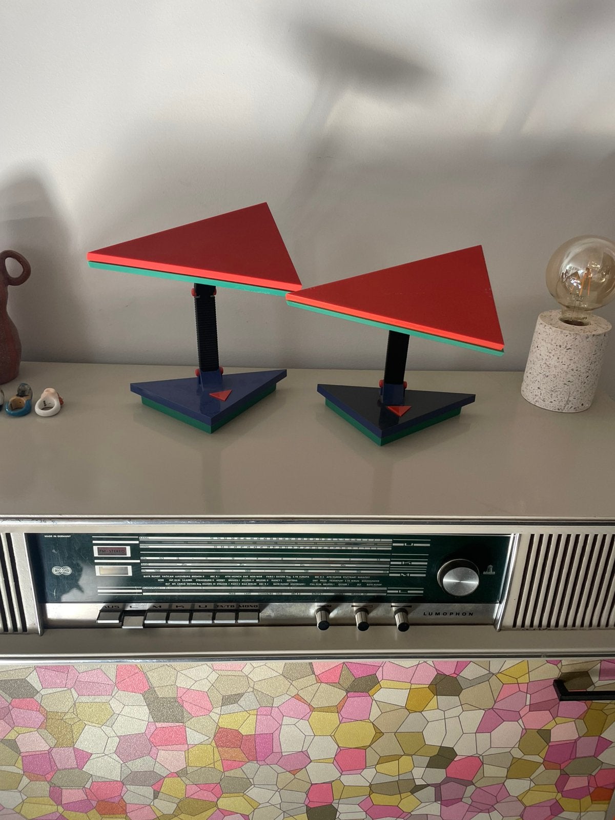 Lampe Vintage -kyoji tanaka, Antiquités & Art, Enlèvement