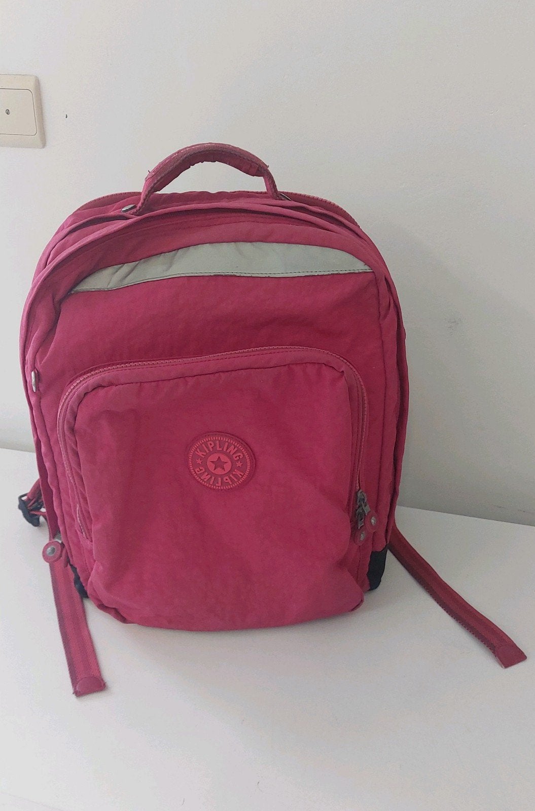 Kipling boekentas, 30 à 40 cm, Rose, 30 à 40 cm, Comme neuf