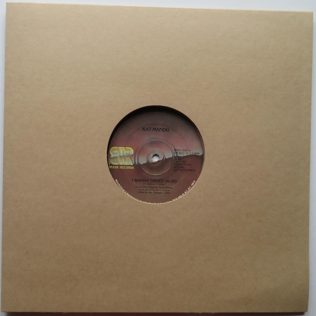 Kat-Mandu - I wanna dance. Maxi, Gebruikt, 1980 - 1989, Ophalen of Verzenden, Disco