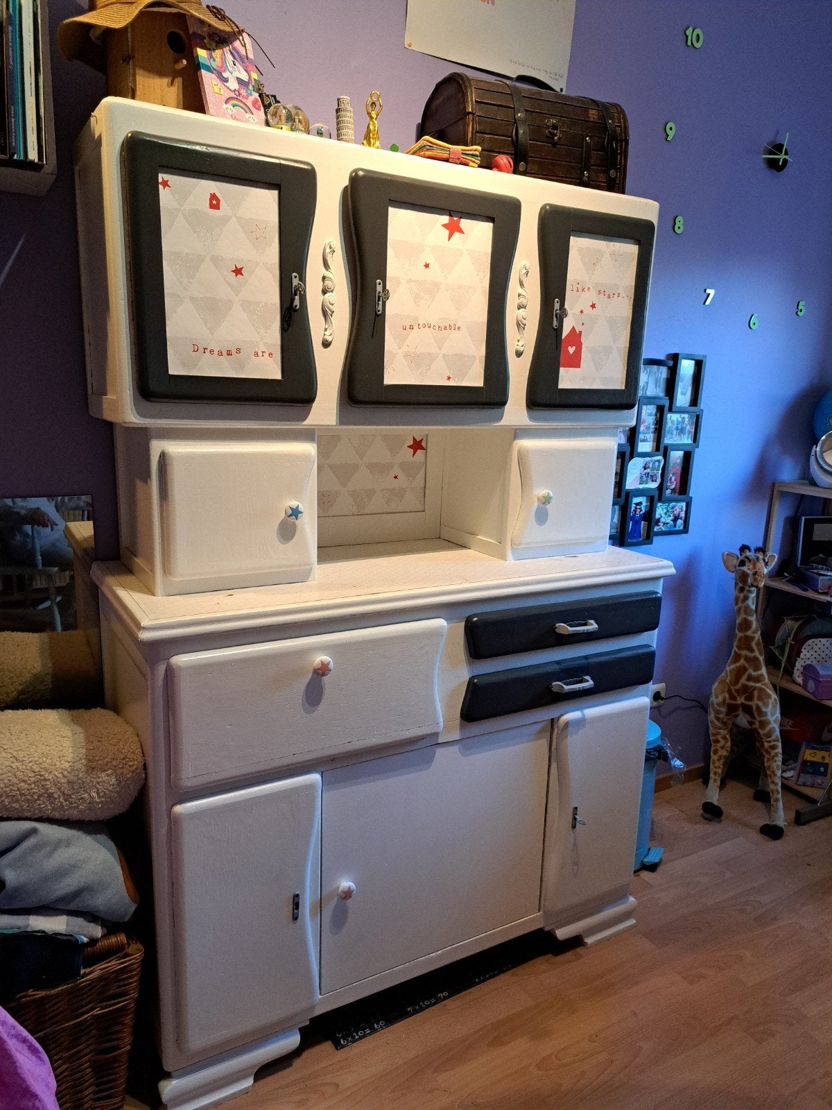 retro kast, Huis en Inrichting, Ophalen, Retro Vintage, Zo goed als nieuw, Met lade(s)