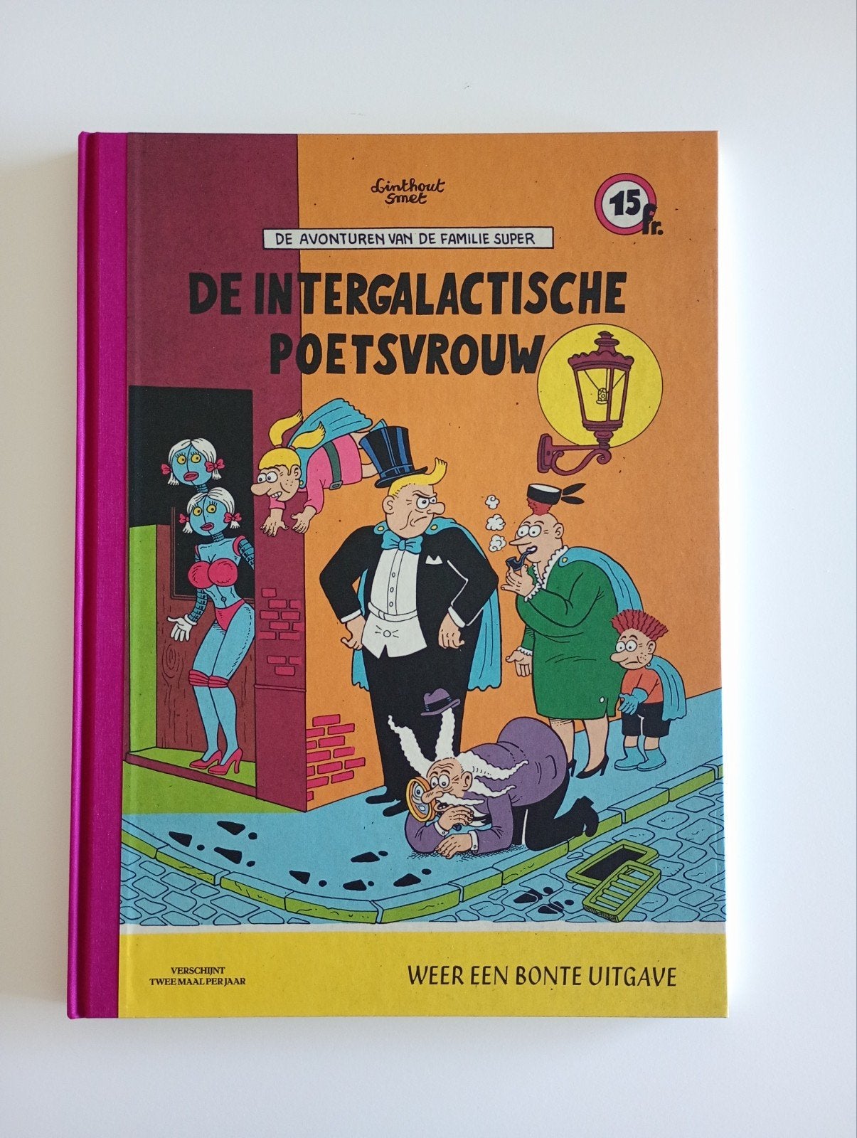 De intergalactische poetsvrouw,nieuw, gesigneerd, linnen rug, Ophalen of Verzenden, Nieuw, Willy Linthout, Ann Smet