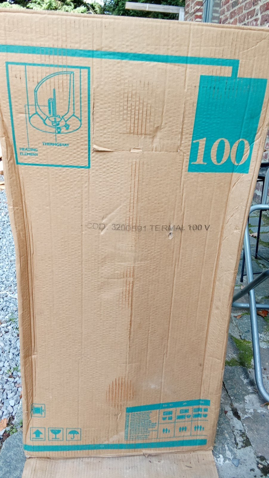 boiler termal 100l, Ophalen, Nieuw, Boiler