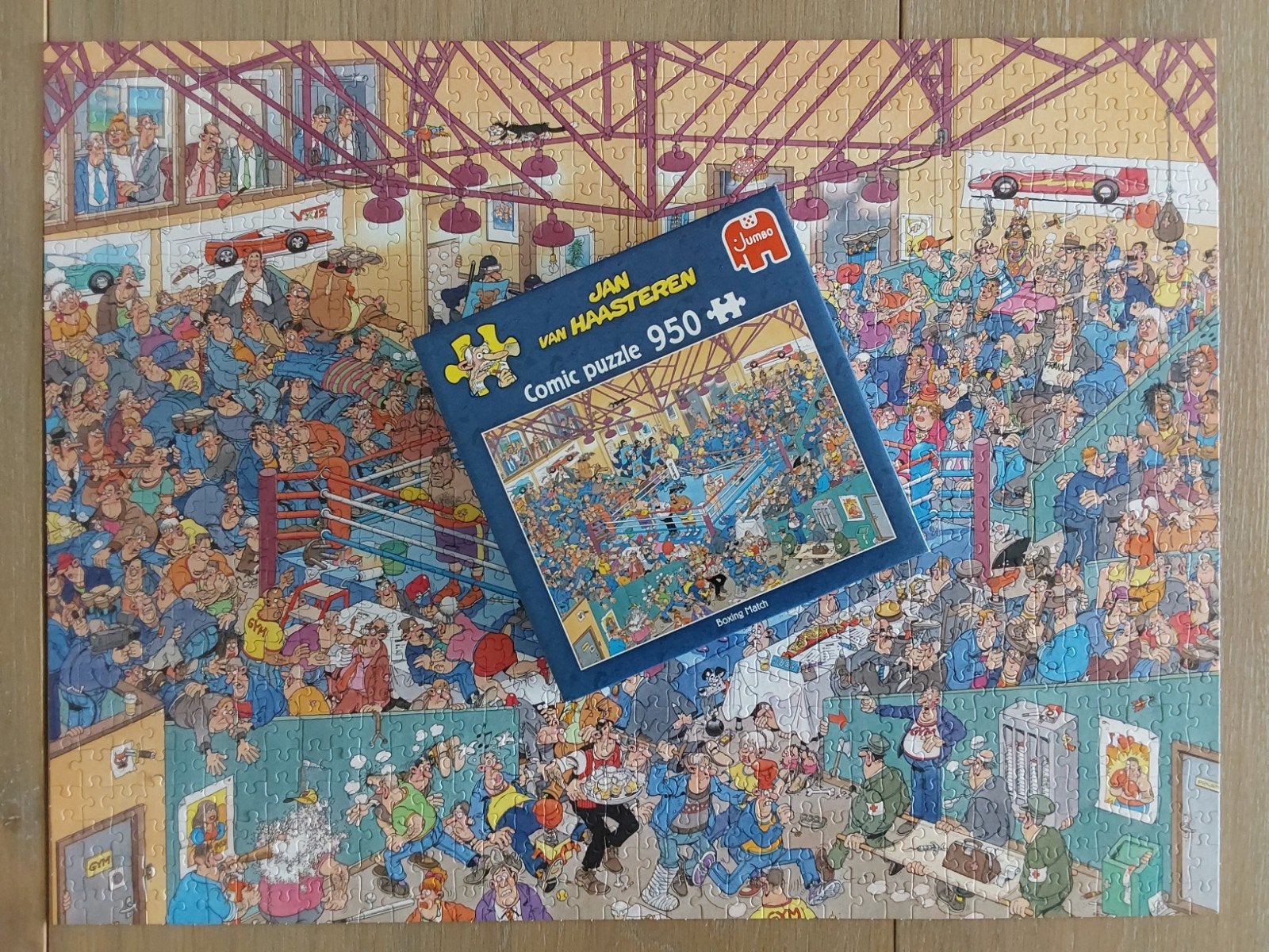 puzzel Jan Van Haasteren 950  stuks, Enlèvement ou Envoi, 500 à 1500 pièces, Comme neuf, Puzzle