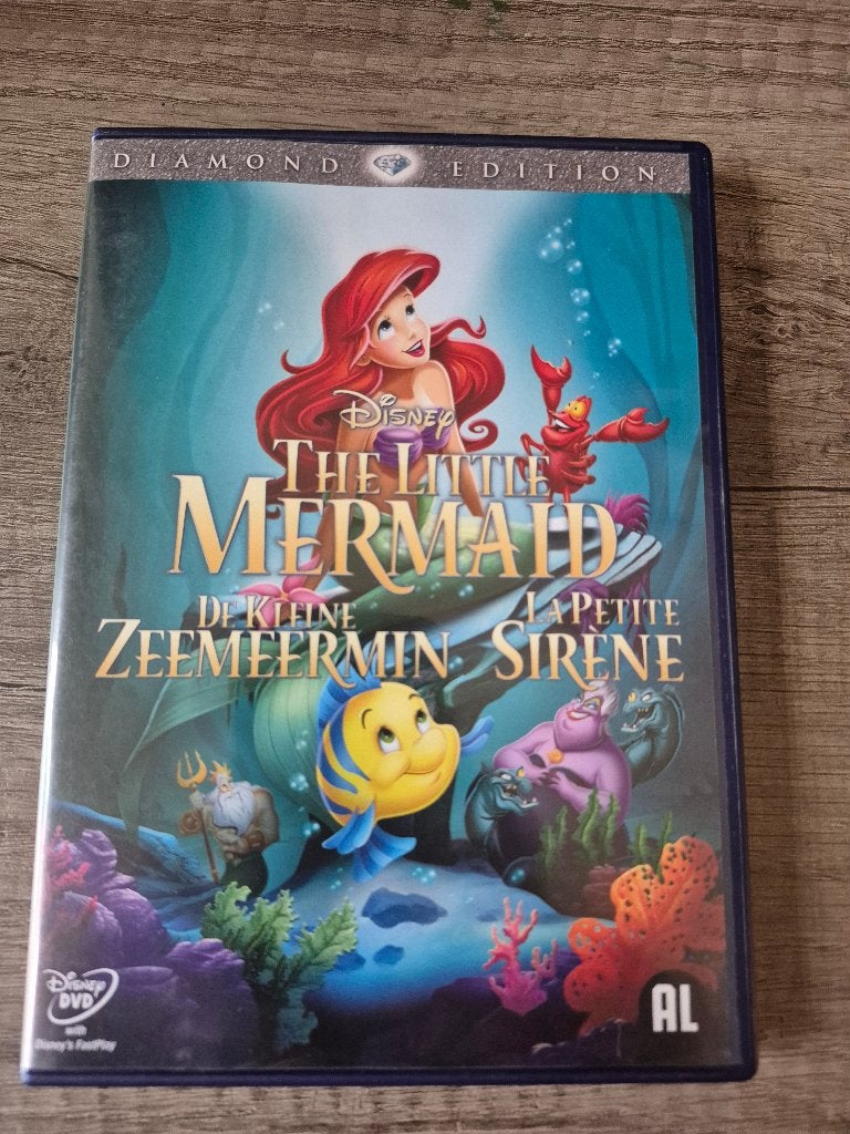 Disney De Kleine Zeemeermin * Diamond Edition DVD *, Ophalen, Zo goed als nieuw, Klassiekers