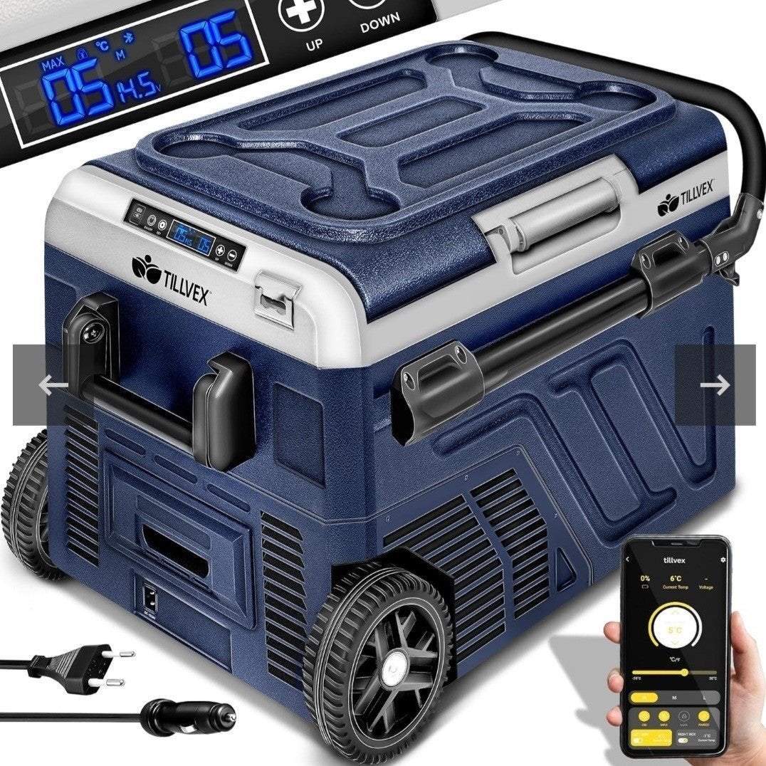 Compressor Koelbox / Vriezer 50 liter 12V-24V-230V, Caravanes & Camping, Glacières, Neuf, Glacières, Compresseur, Enlèvement