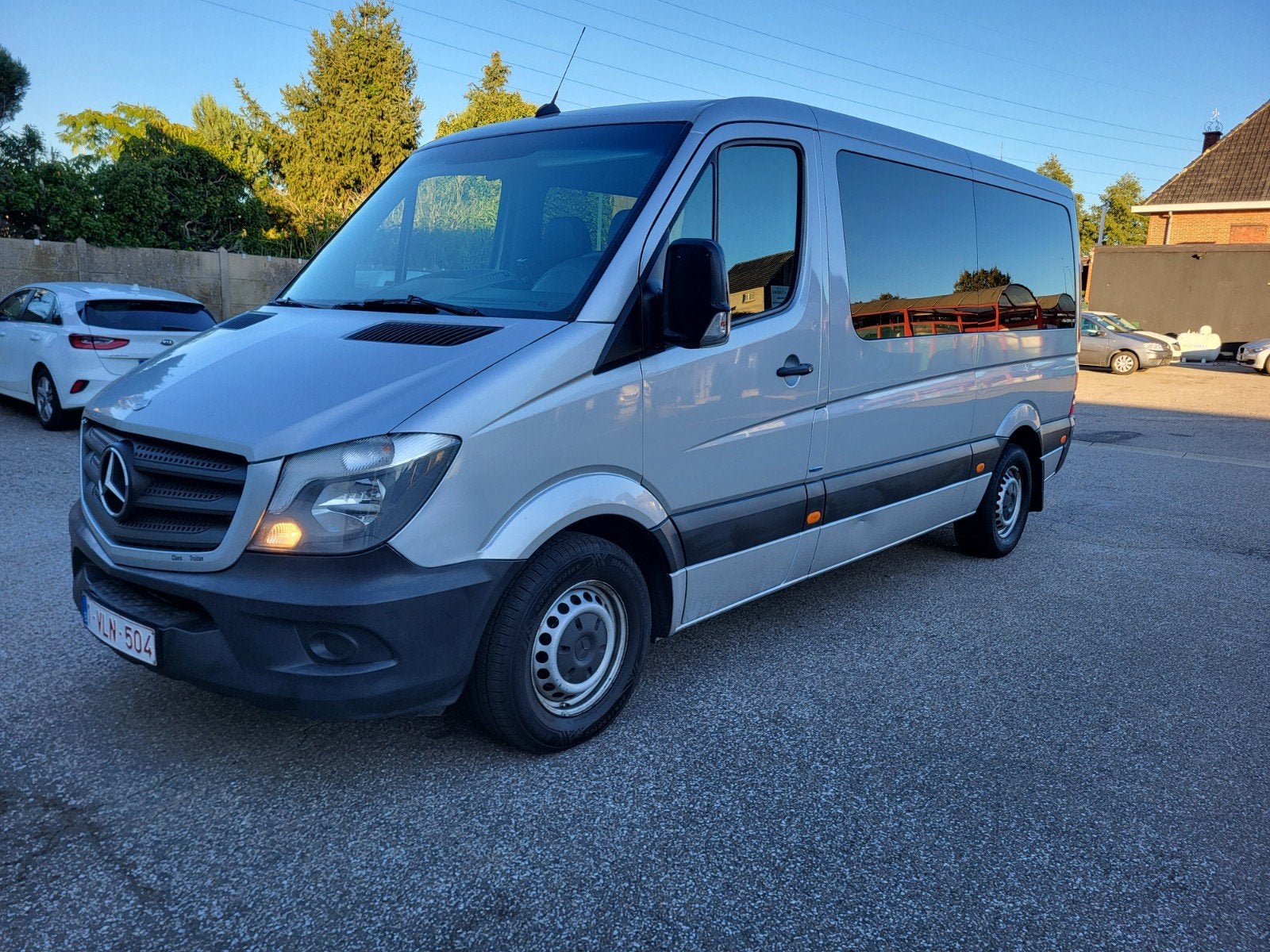 Mercedes sprinter, Automaat, 4 deurs, Euro 6, Leder en Stof