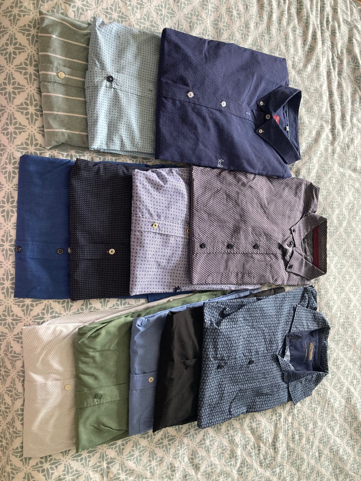 Pakket van 12 hemden lange mouw, Kleding | Heren, Ophalen, Zo goed als nieuw