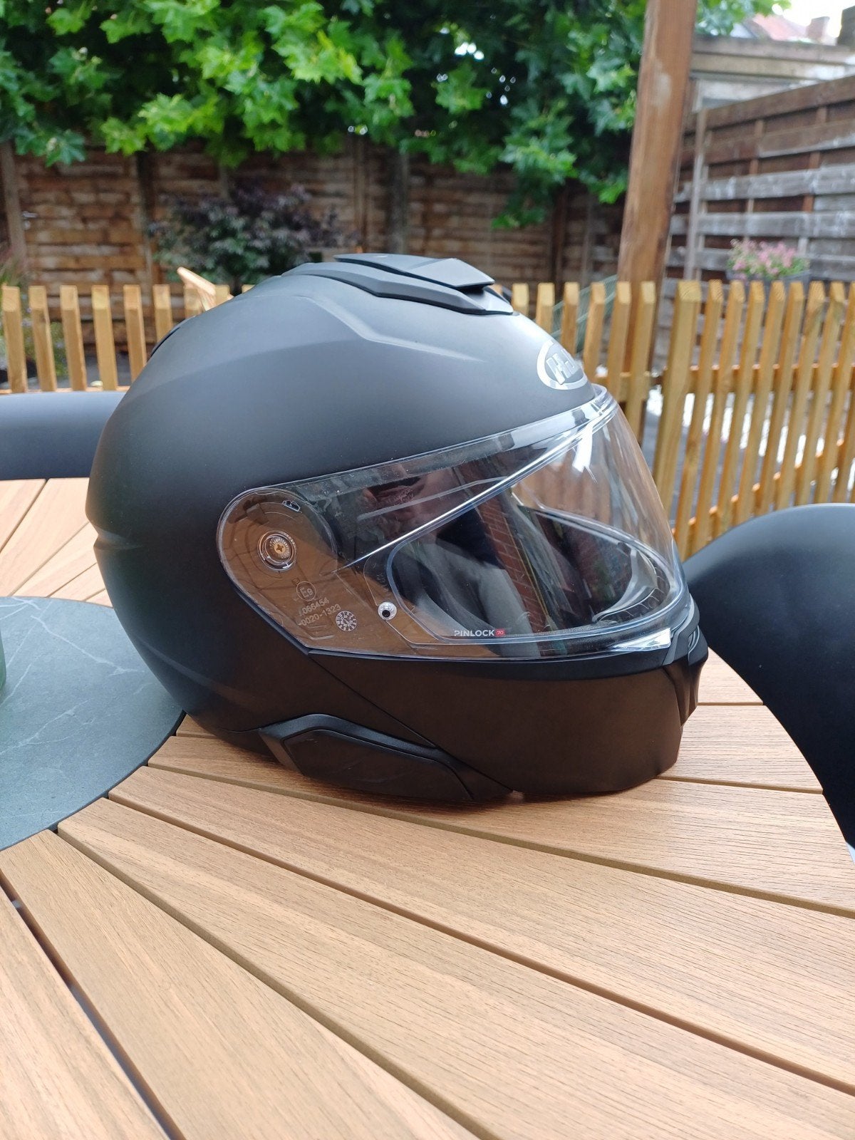 HJC helm i91, Motos, Enlèvement, Seconde main, XL, HJC