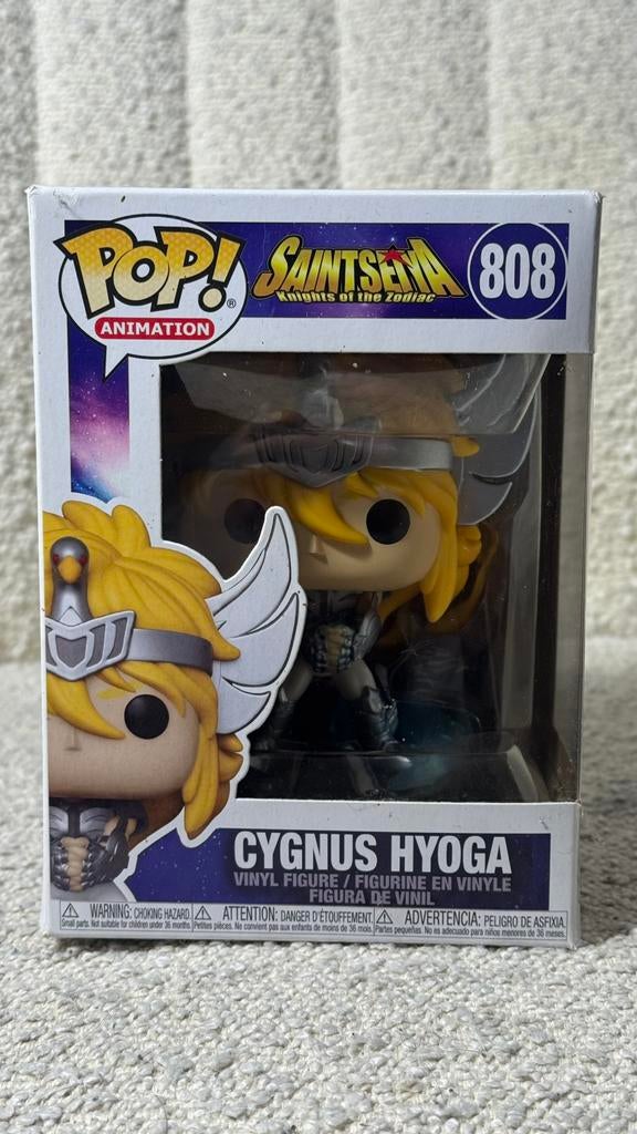 Funko Pop Cygnus Hyoga Saint Seiya #808, Envoi, Comme neuf