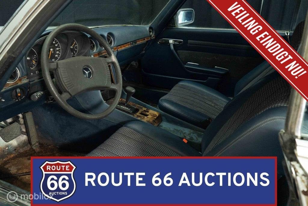 Mercedes-Benz 280 SLC | 1978 | Route 66 Auctions, Autos, Achat, Entreprise, Boîte manuelle, Autre carrosserie