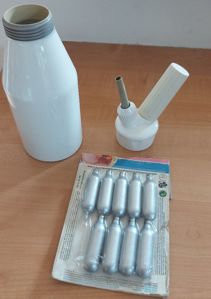 appareil à crème fraiche, Enlèvement, Utilisé, Métal
