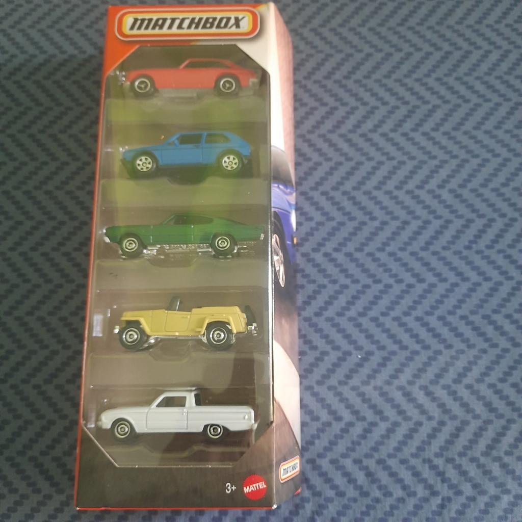 MATCHBOX 5-PACK met o.a. MG B GT,VW GOLF 1 en andere CRUISER, Ophalen, Nieuw, Auto, Matchbox
