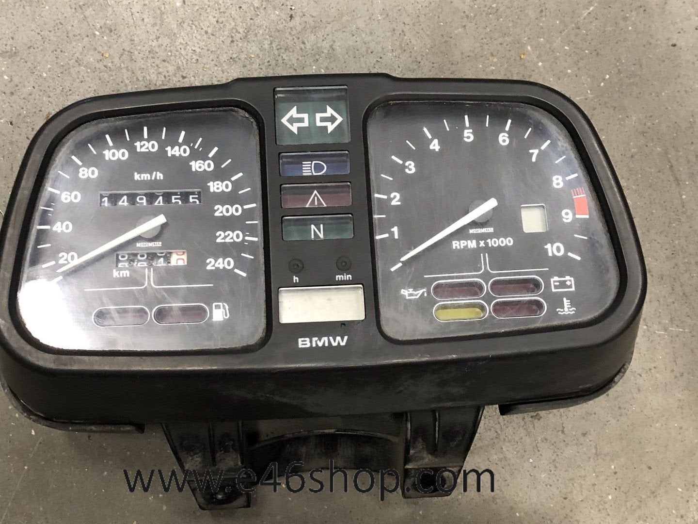 TELLERBAK KILOMETER TELLER BMW K75RT, Motos, -, Utilisé, -, -