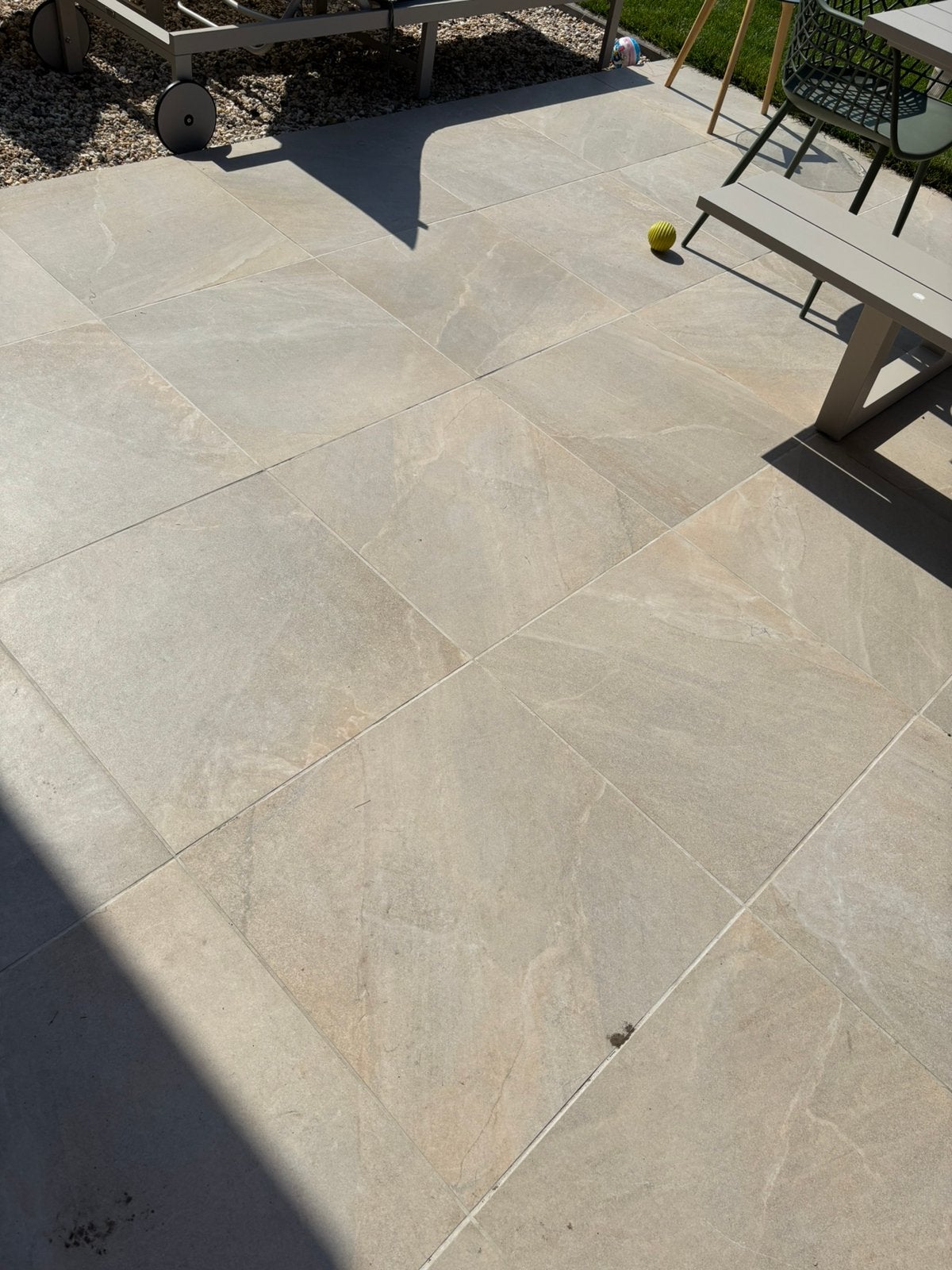 Terrastegels Keramisch Hybride Kera Linea Marlux Slate Sand, Neuf, Tuiles de terrasse, Céramique, Enlèvement