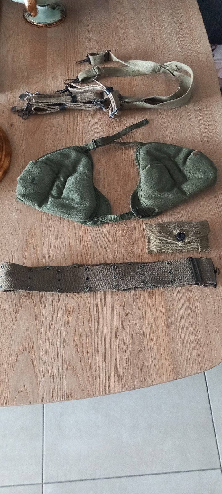 Amerikaans Lotje WO2 (2), origineel, Ophalen of Verzenden, Landmacht