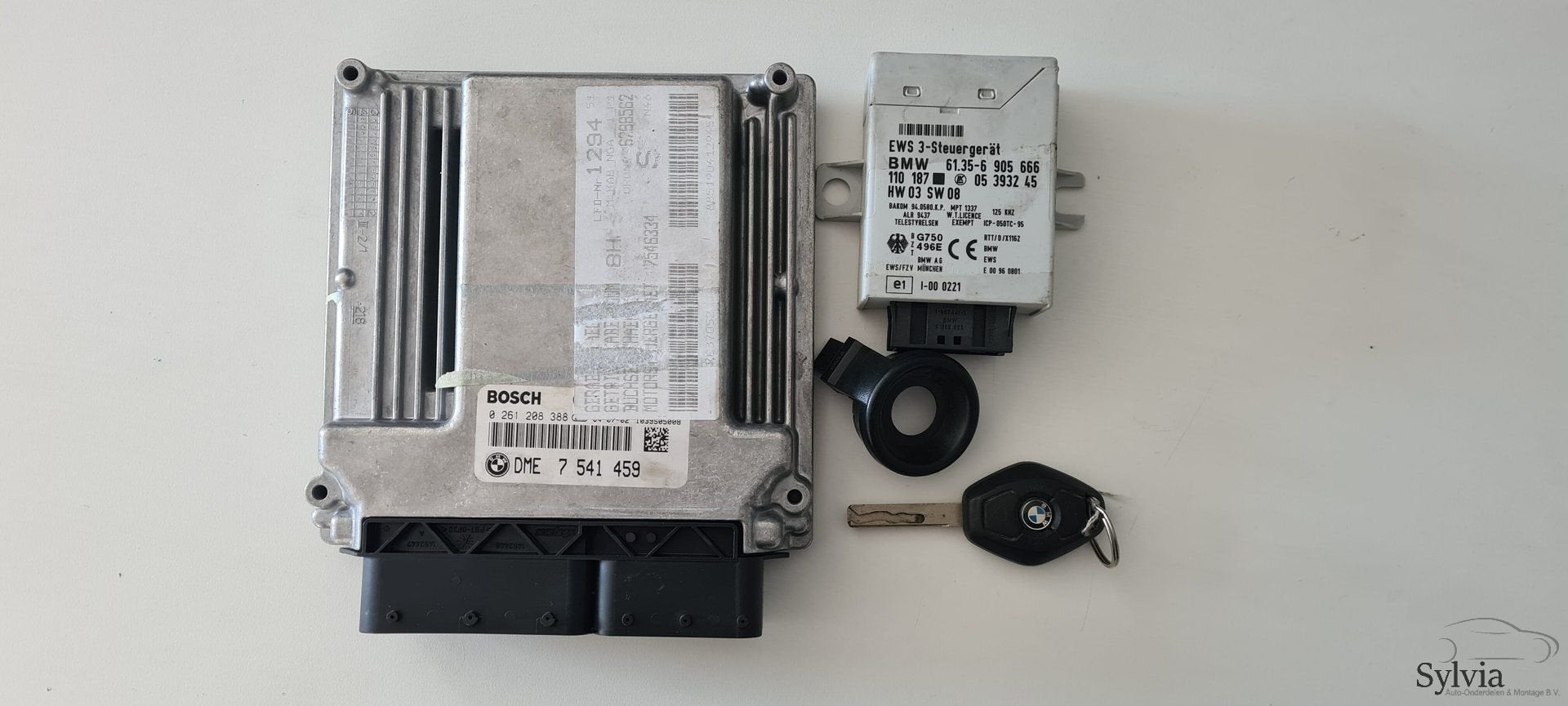 Startset  ECU EWS BMW 3 Serie 318 E46 N46  7541459 automaat, -, Utilisé, -, Enlèvement ou Envoi