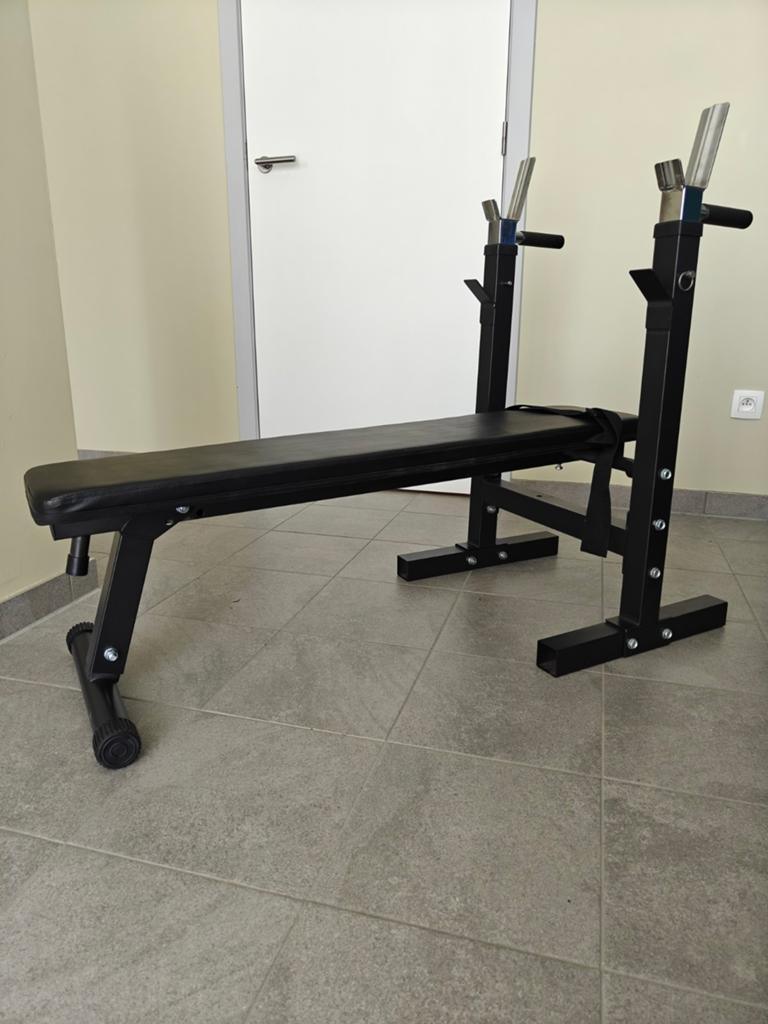 Verstelbare benchpress bank, Ophalen