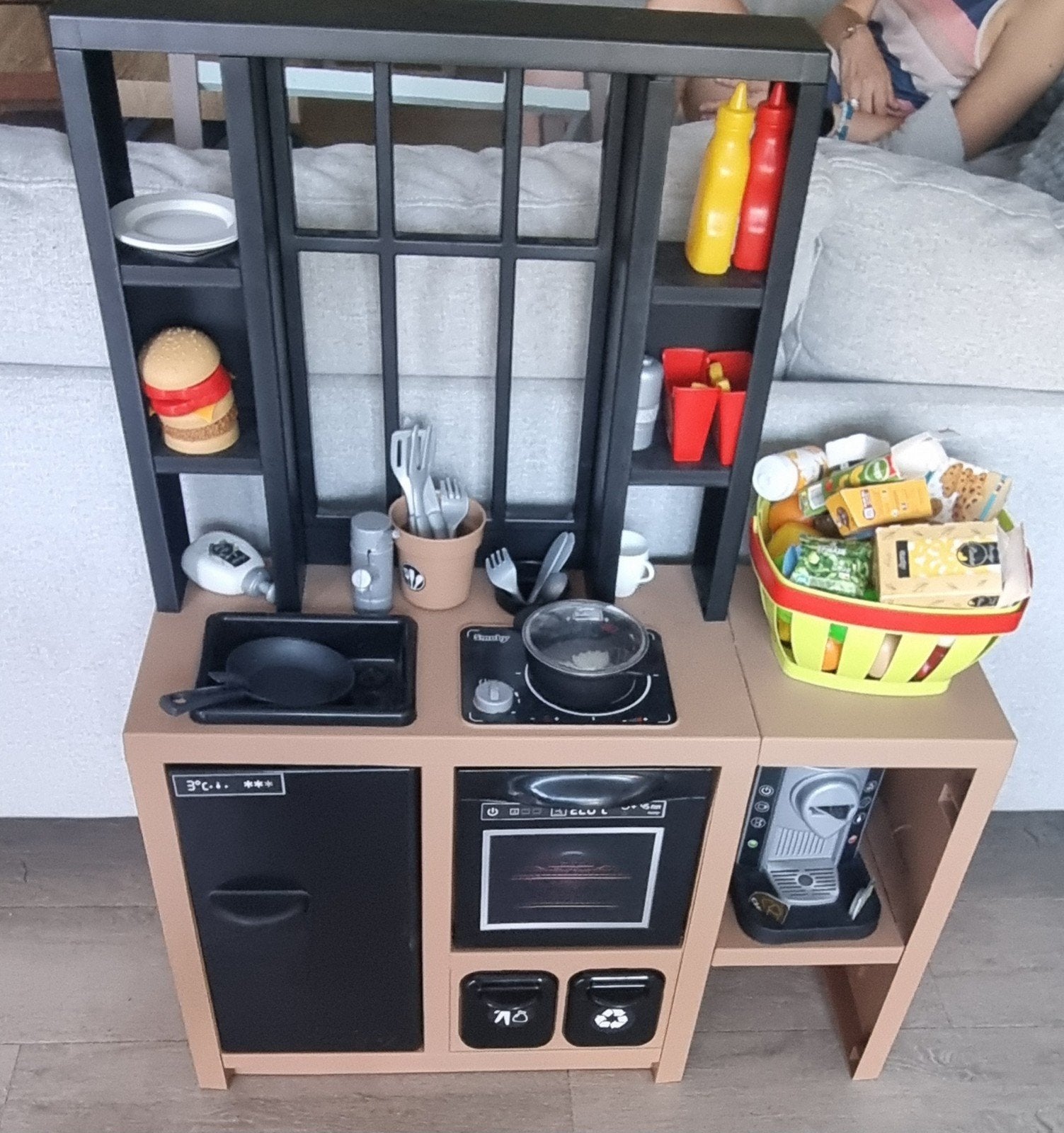 Speelgoed keuken + kassa + accessoires, Ophalen