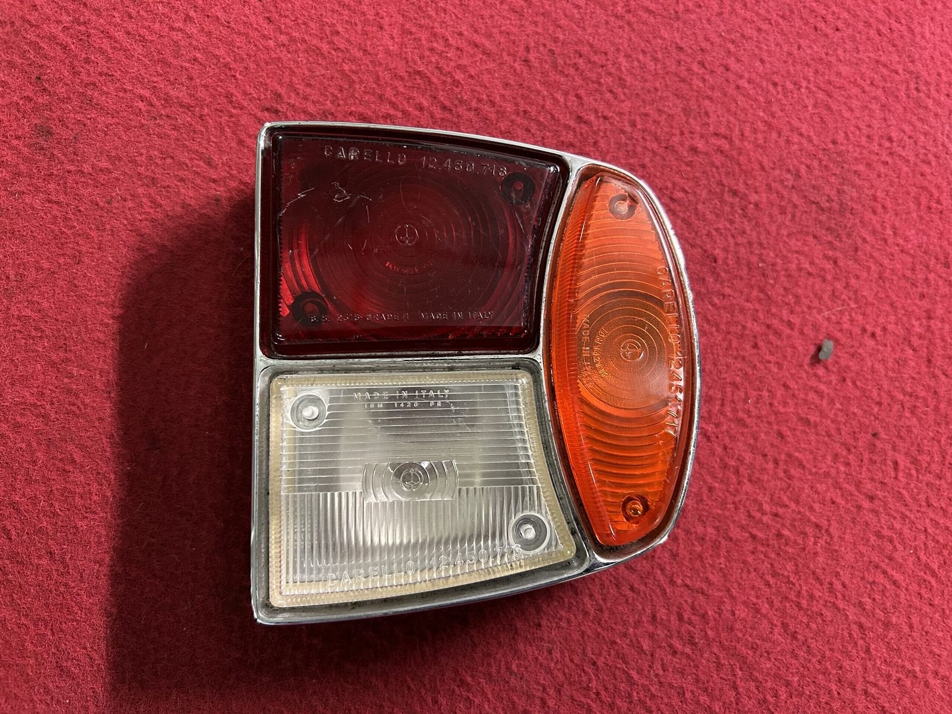 Lancia Flavia Sport Zagato 1e serie achterlichtunit, -, Utilisé, -, Lancia