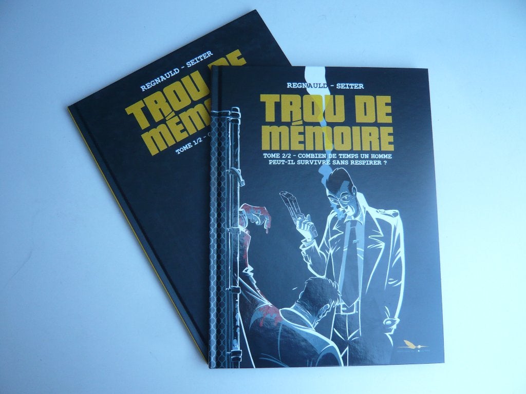 Bd TROU DE MÉMOIRE tomes 1 et 2 (EO état neuf) de SEITER, SEITER / REGNAULD, Complete serie of reeks, Ophalen of Verzenden, Zo goed als nieuw
