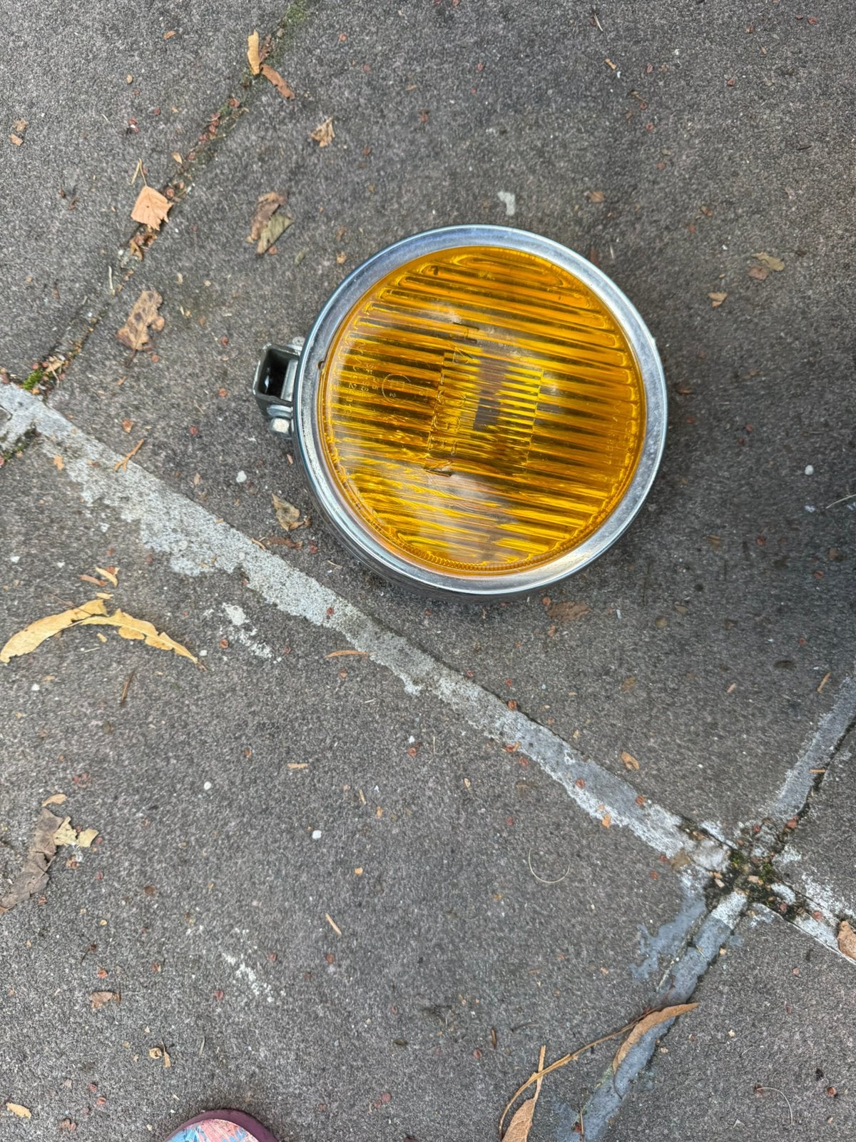 Mistlampen oldtimer, Ophalen