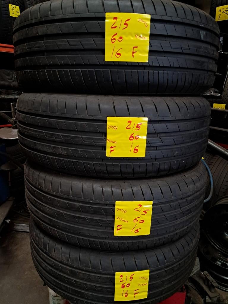 215/60/16 215/60r16 2156016 2024 démo Fulda 8 mm et 7,5 mm, Enlèvement