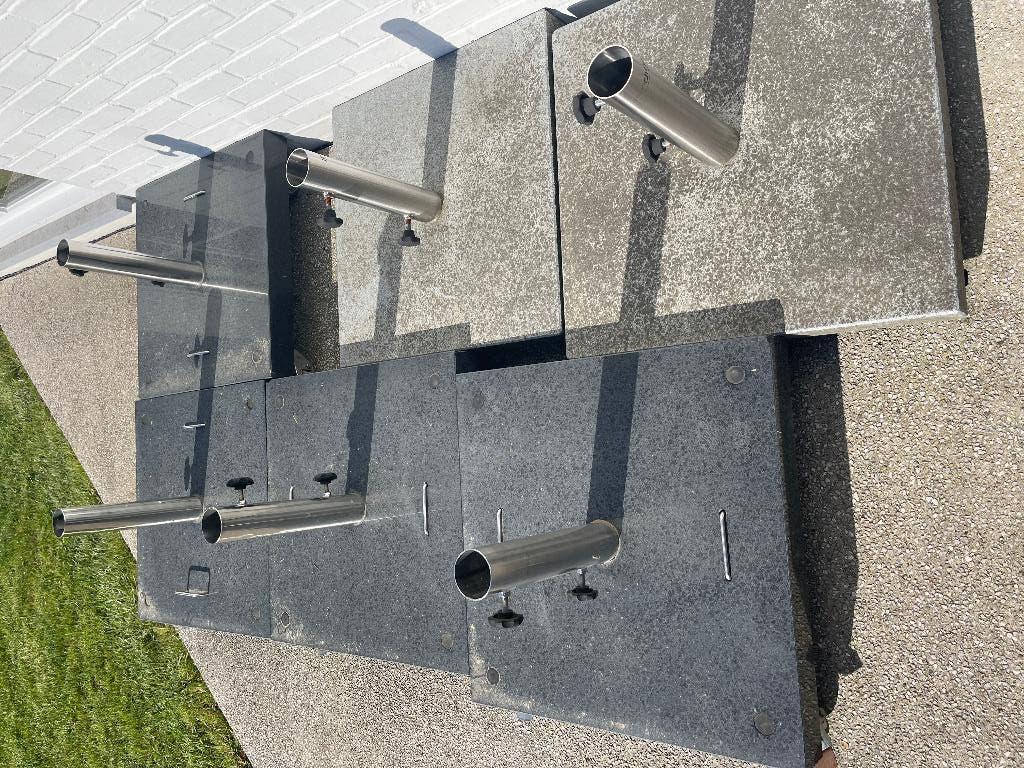 Parasolvoeten - Jardinico, Tuin en Terras, Parasols, Ophalen, Gebruikt, 3 tot 4 meter, Parasolvoet