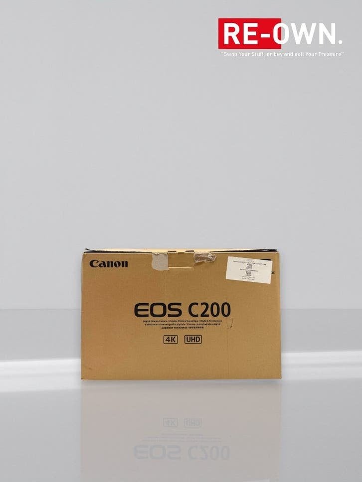 CANON EOS C200 + EF-S 17-85MM | TOPSTAAT | GARANTIE | DOOS, Canon, Accu, Ophalen of Verzenden, Zo goed als nieuw