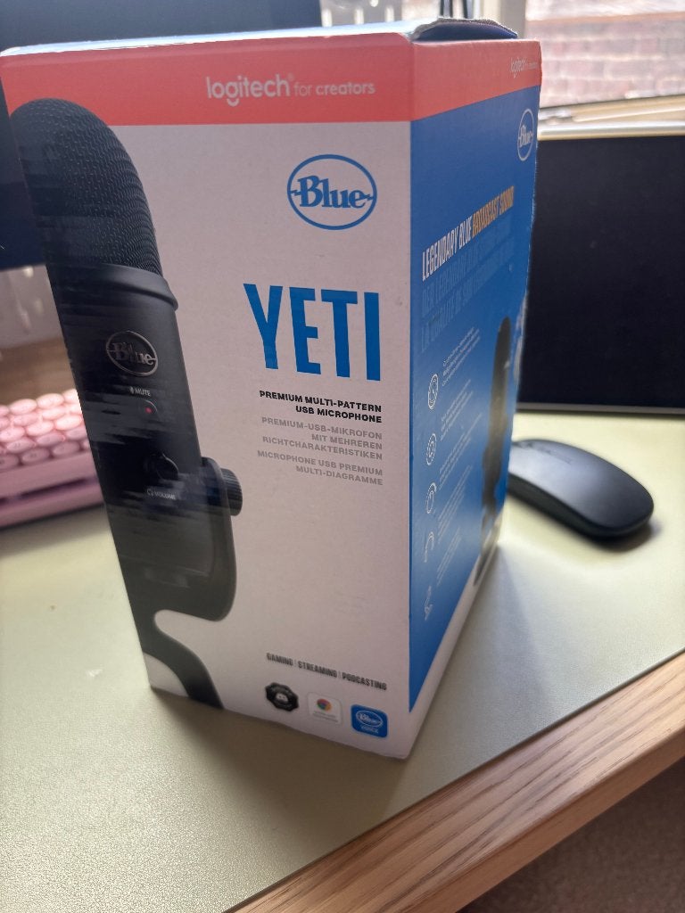 Blue Yeti microfoon, Muziek en Instrumenten, Ophalen, Zo goed als nieuw