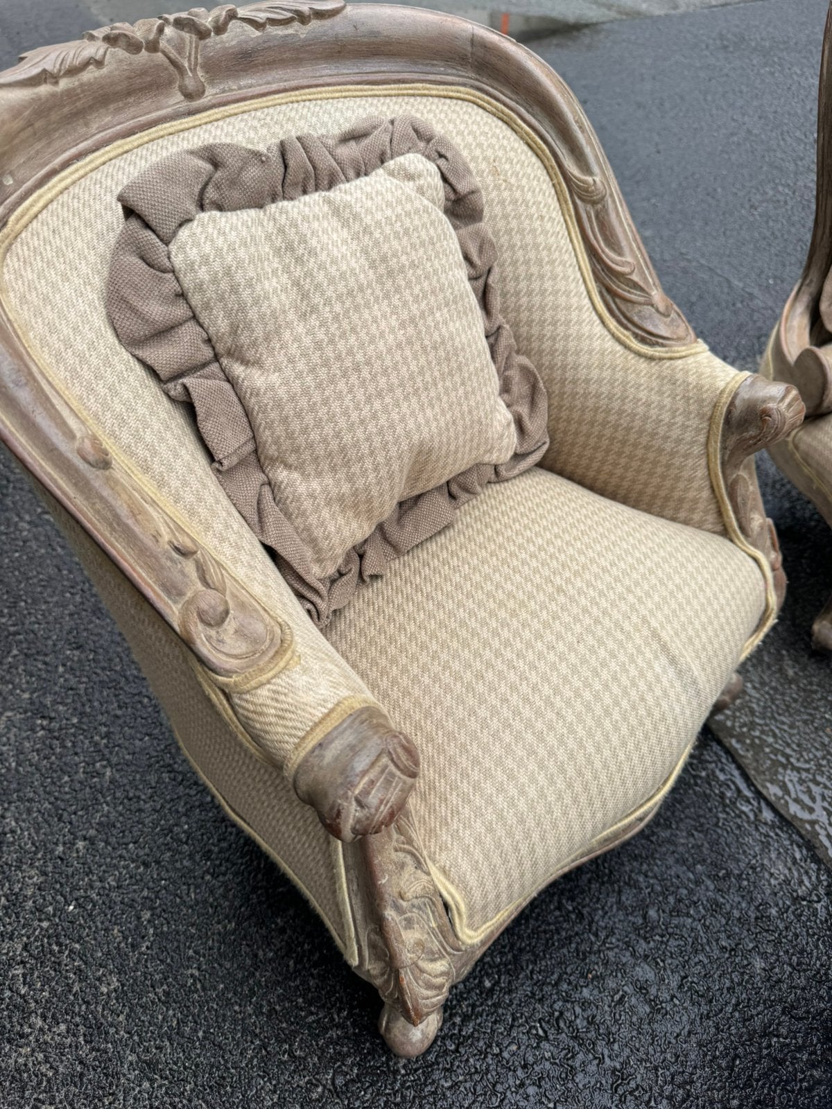 Bel ensemble de fauteuil-chaise pour chambre d'enfant, Enlèvement, Comme neuf