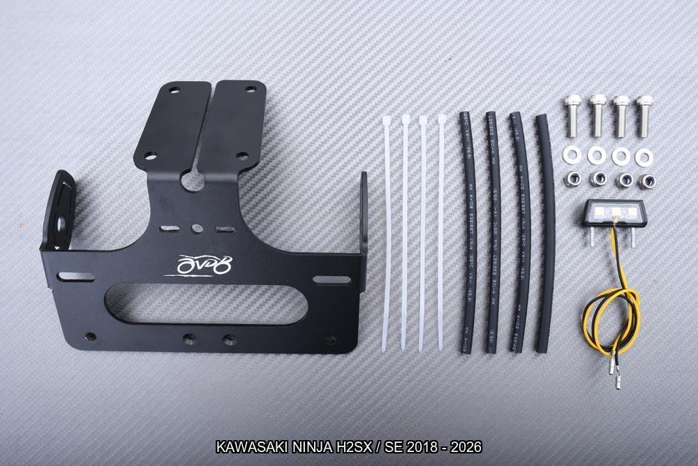 Korte Kentekenplaathouder KAWASAKI NINJA H2SX / SE 2018 2026, Ophalen of Verzenden, Nieuw