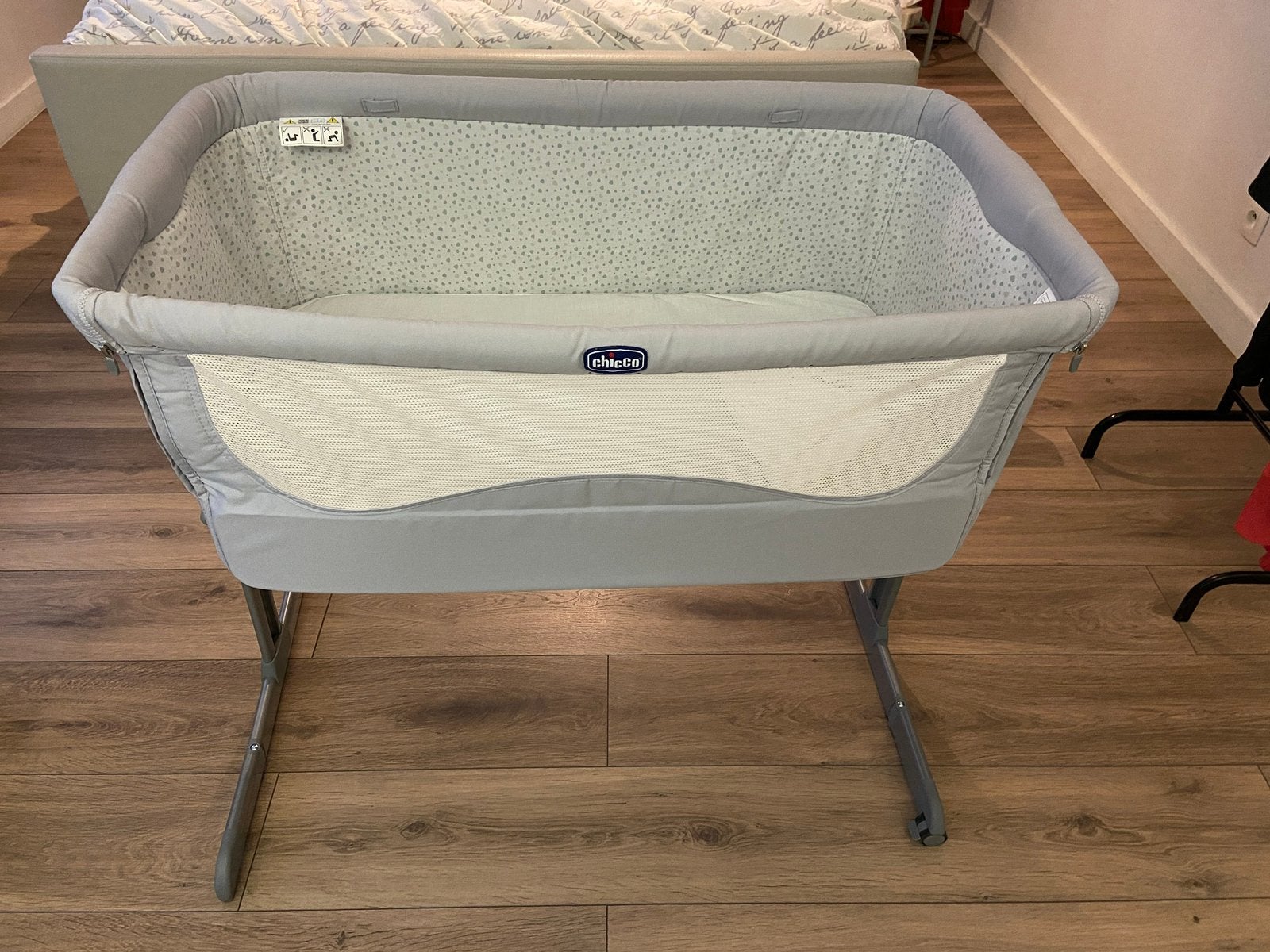 Chicco co-sleeper, Ophalen, Zo goed als nieuw