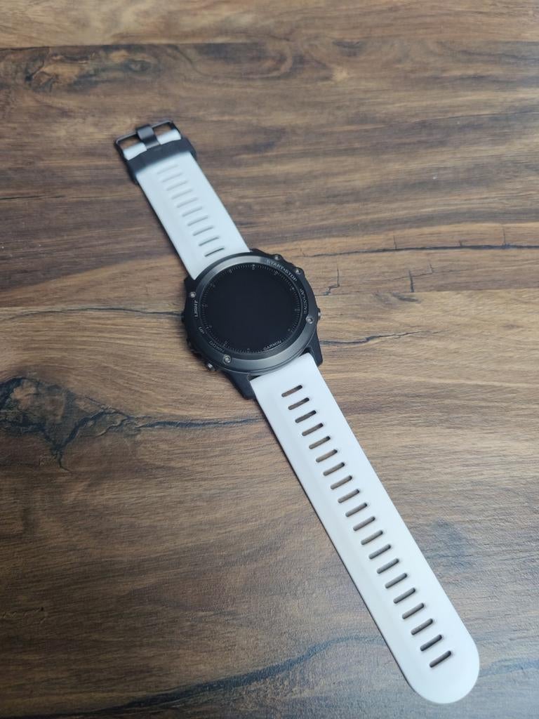 Montre Garmin Fénix 3 hr, GPS, Comme neuf, Enlèvement, Noir