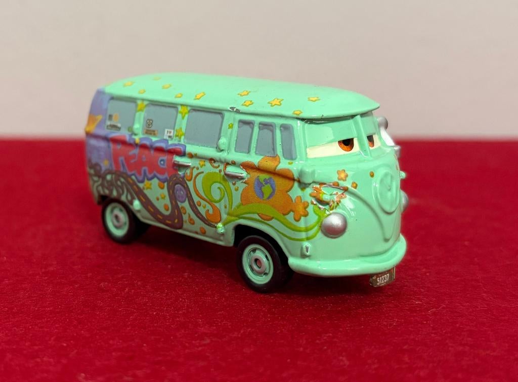 DISNEY CARS Fillmore Diecast 1:55, Ophalen of Verzenden, Zo goed als nieuw, Auto