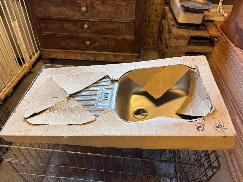 Spoelbak keuken, Ophalen, Overige kleuren, Nieuw, 50 tot 100 cm