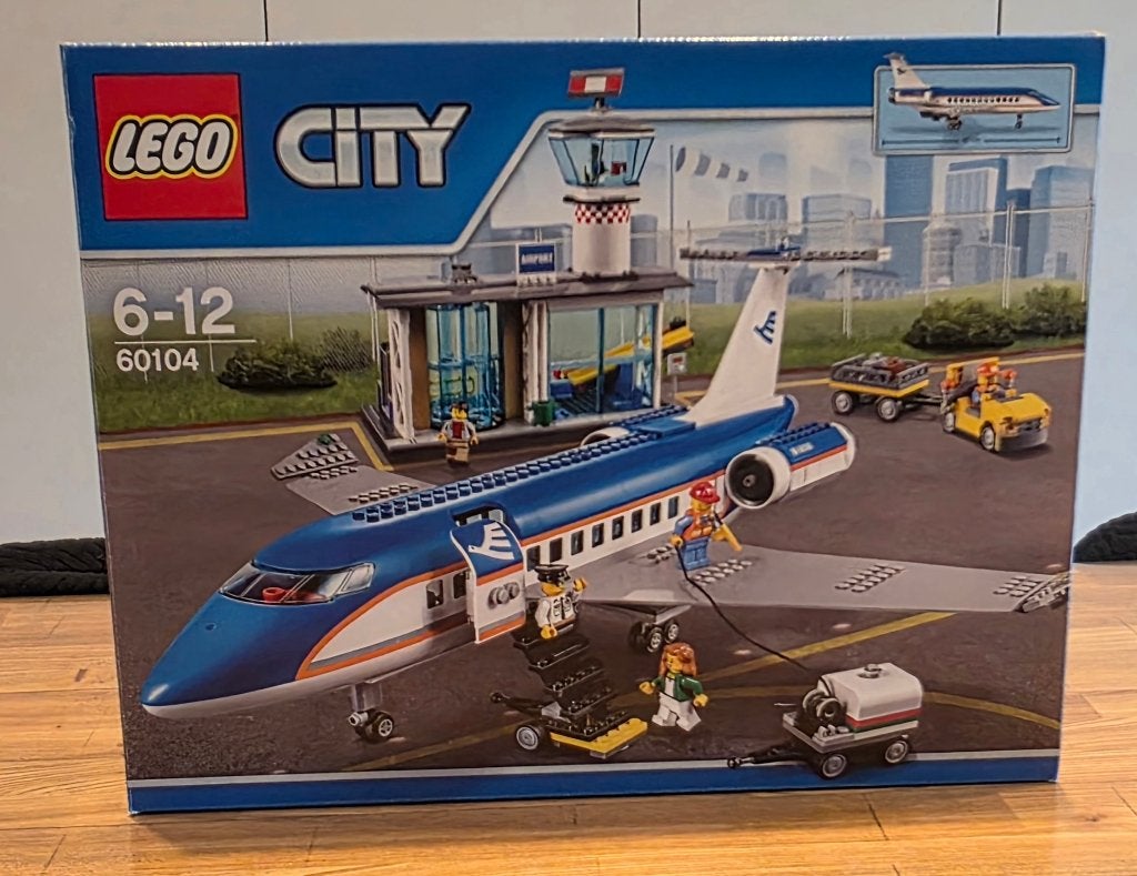 Lego 60104 City Vliegveld passagiersterminal, Lego, Ophalen of Verzenden, Compleet, Complete set