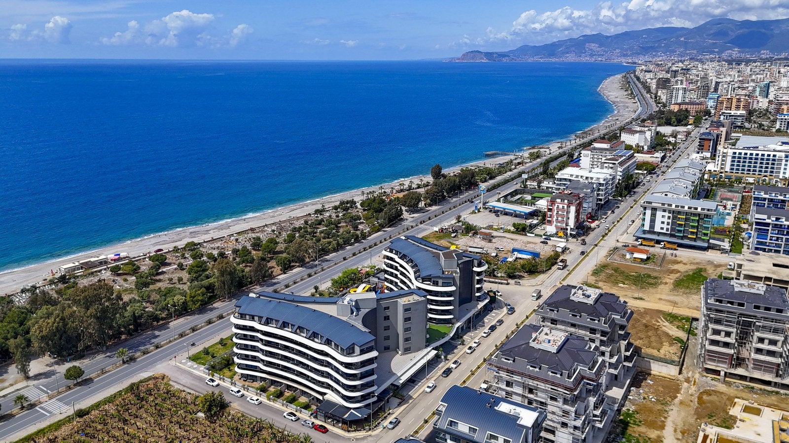 Ultra luxe frontline zeezicht appartement Turkije