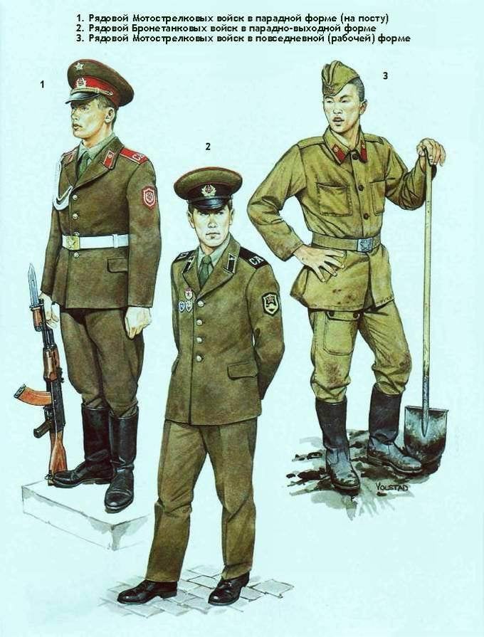 Uniforme de défilé d'un sergent soviétique (année 1988), Collections, Objets militaires | Général, Enlèvement ou Envoi, Armée de terre