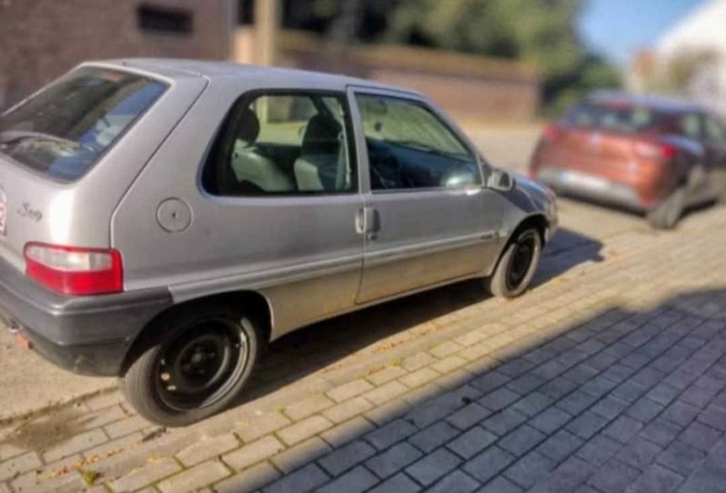 Citroën Saxo, Auto's, Stof, Saxo, Grijs, Particulier